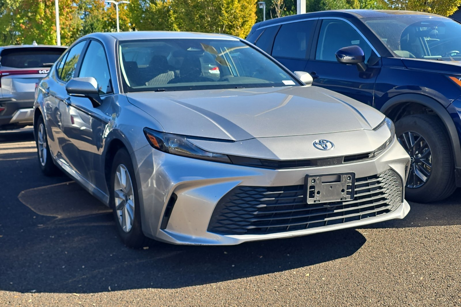 Used 2025 Silver Toyota LE image 2