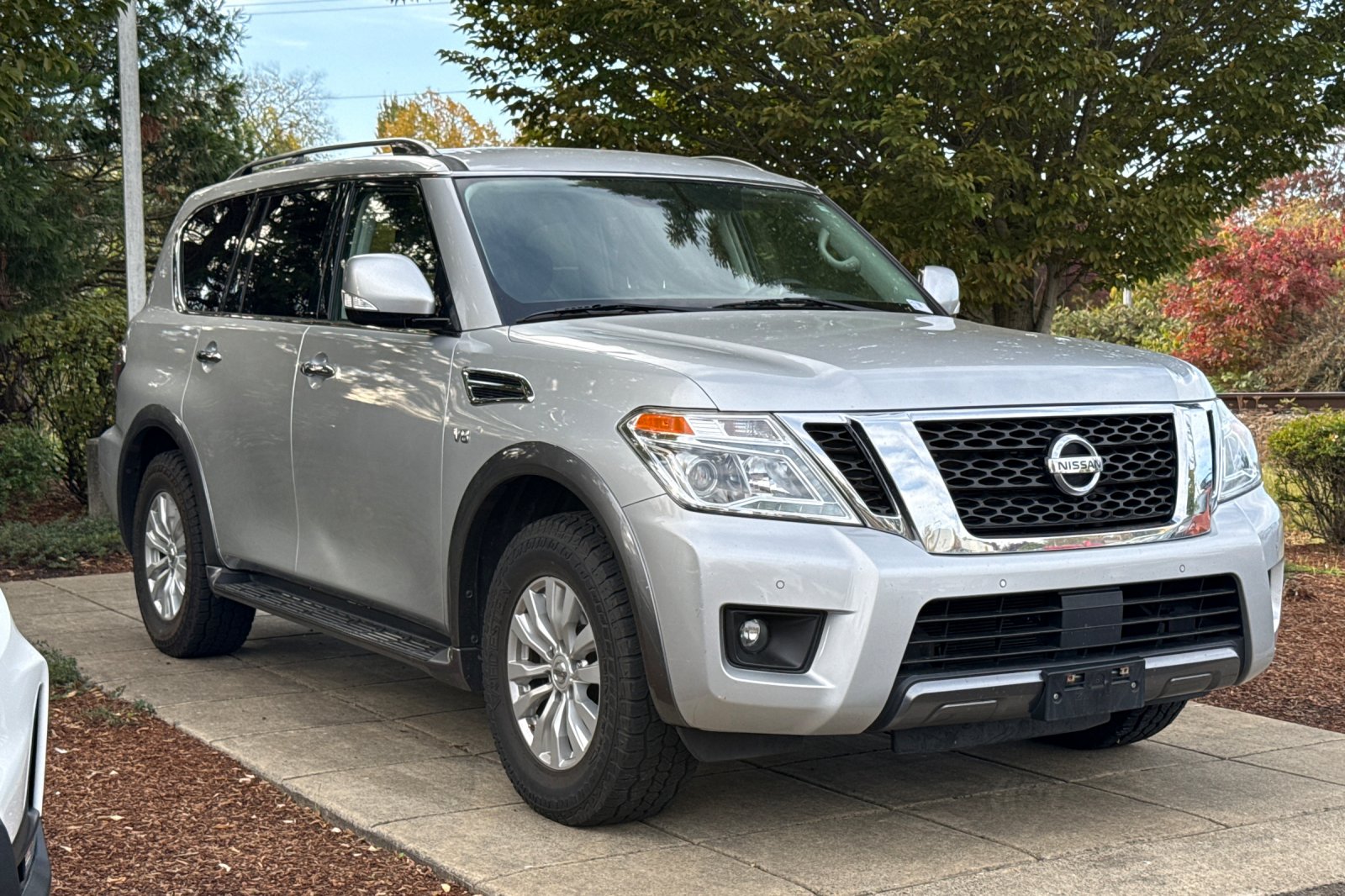Used 2019 Brilliant Silver Metallic Nissan SV image 2