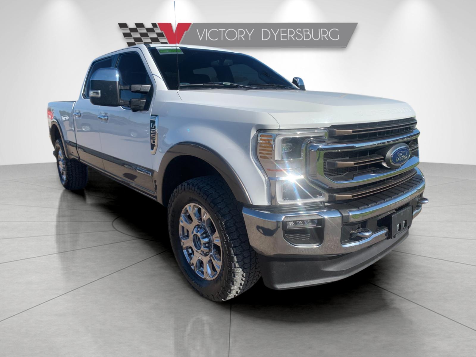 Used 2022 White Metallic Ford King Ranch image 2